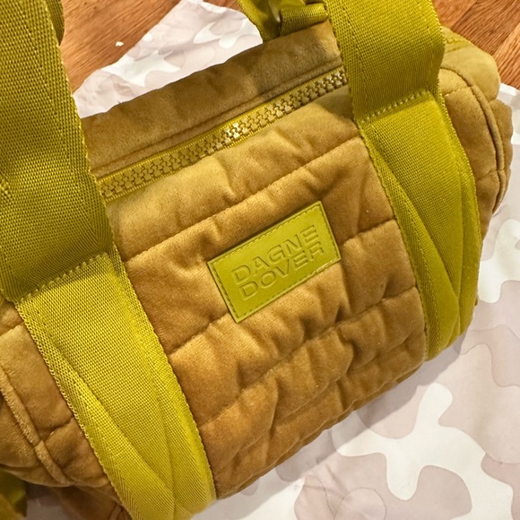 Dagne Dover (limited edition) yellow velvet purse - Picture 3 of 12